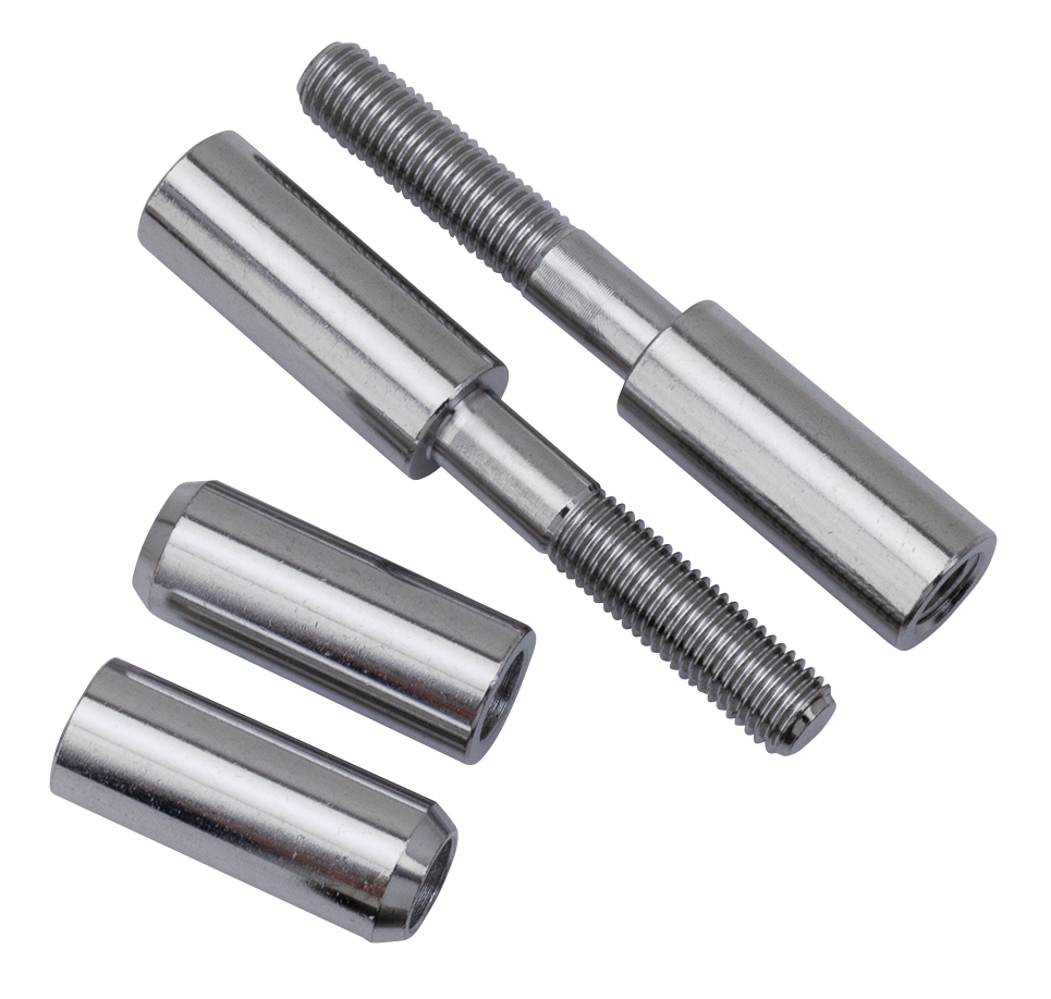 MIRROR EXTENSION KIT - Chrome mirror extension kit, V-Twin Mfg.

This mirror extension kit will extend your mirror stem by 2 1/2". Sold in pairs (OEM 91907-87).