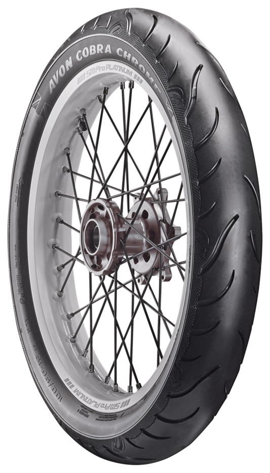 AVON COBRA CHROME TIRES | Big Twin | Dyna | Softail | Sportster | Touring | Trike