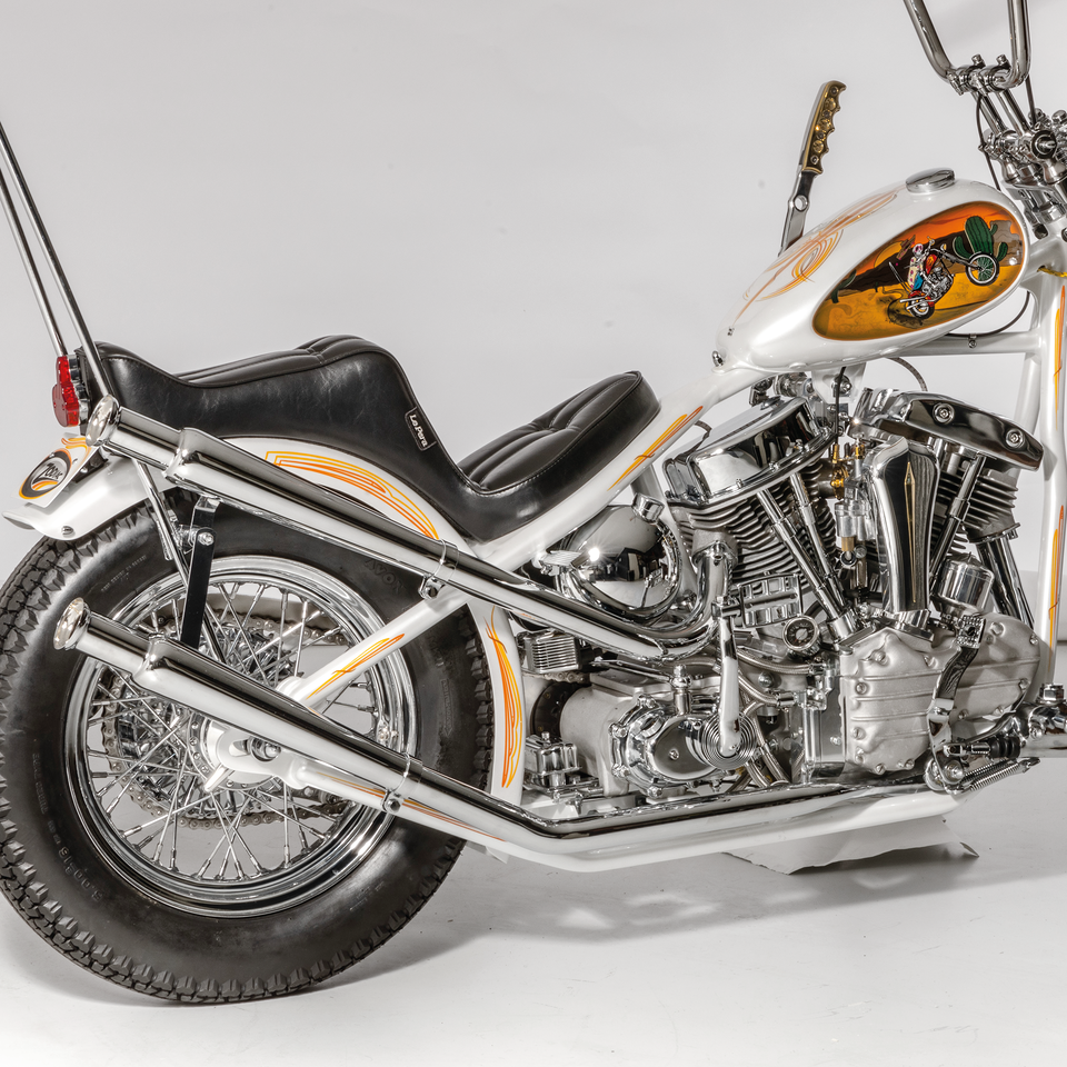 V-TWIN SISSY BARS FOR RIGID FRAMES