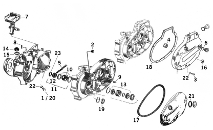 LOWER END PARTS FOR 1954-1956 KH & 1957-1976 XL - R.Case Pinion shaft roller set Std

Quality replacement parts for 1954-1976 KH and XL models, parts are sold each unless indicated differently.