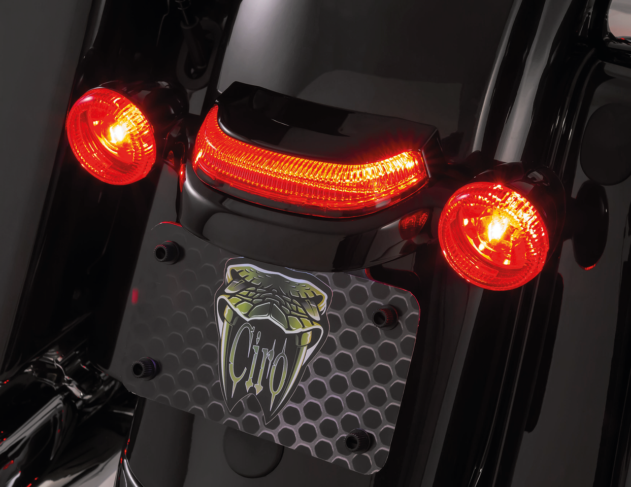 CIRO CROWN TAILLIGHT FOR TOURING | Touring