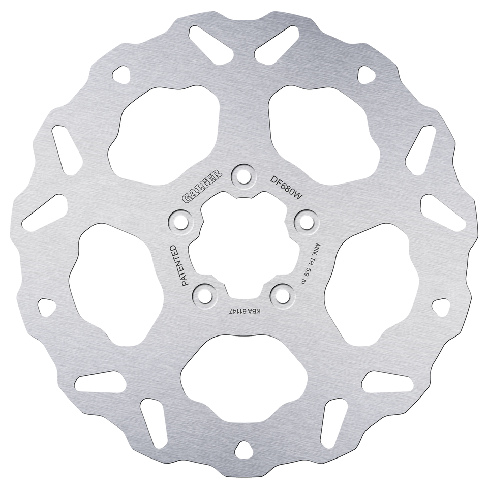 GALFER "WAVE" DISC BRAKE ROTORS | Big Twin | Dyna | FX | FXR | Softail | Sportster | Touring