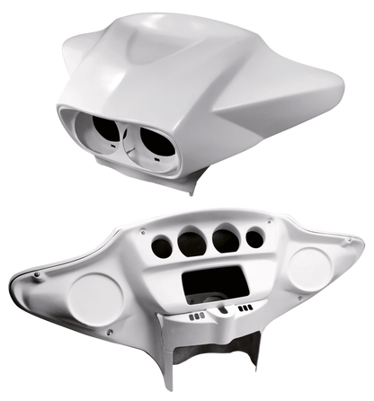 TOMMY & SONS BATWING STYLE FAIRING FOR ROAD GLIDE HEADLIGHTS