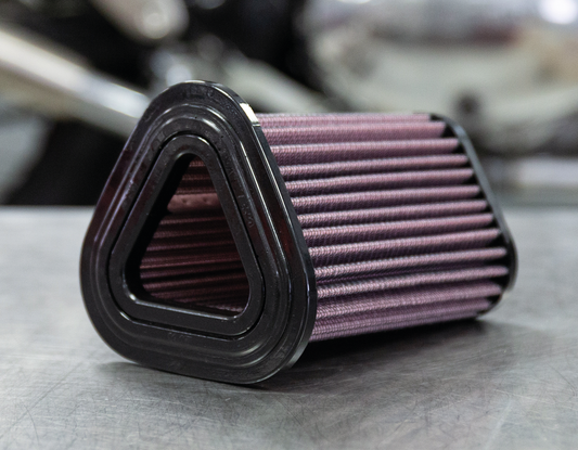 HIGH-FLOW REPLACEMENT AIR FILTER FOR ROYAL ENFIELD 650 TWINS | Continental | Interceptor | Meteor | Shotgun
