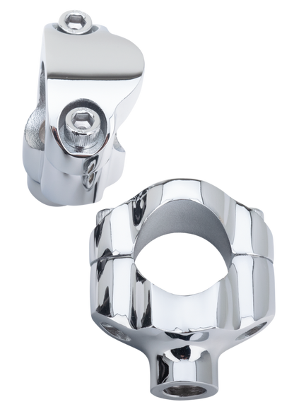FXSTC STYLE SHORTY RISER SETS FOR 1 1/4" FAT BAR | Big Twin | Dyna | FX | FXR | Servi-Car | Softail | Sportster | Touring | Trike