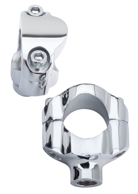 FXSTC STYLE SHORTY RISER SETS FOR 1 1/4" FAT BAR | Big Twin | Dyna | FX | FXR | Servi-Car | Softail | Sportster | Touring | Trike