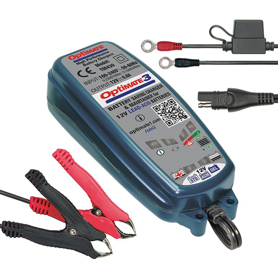 OPTIMATE 3 CHARGER FOR LEAD-ACID BATTERIES