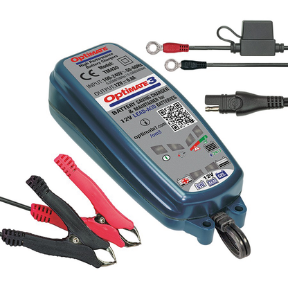 OPTIMATE 3 CHARGER FOR LEAD-ACID BATTERIES