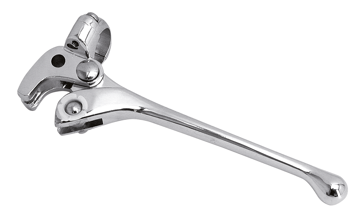 SHOW-CHROMED LEVER ASSEMBLY | Big Twin