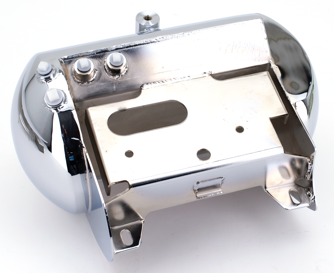 CHROME PLATED CUSTOM OIL TANK FOR SOFTAIL | Softail