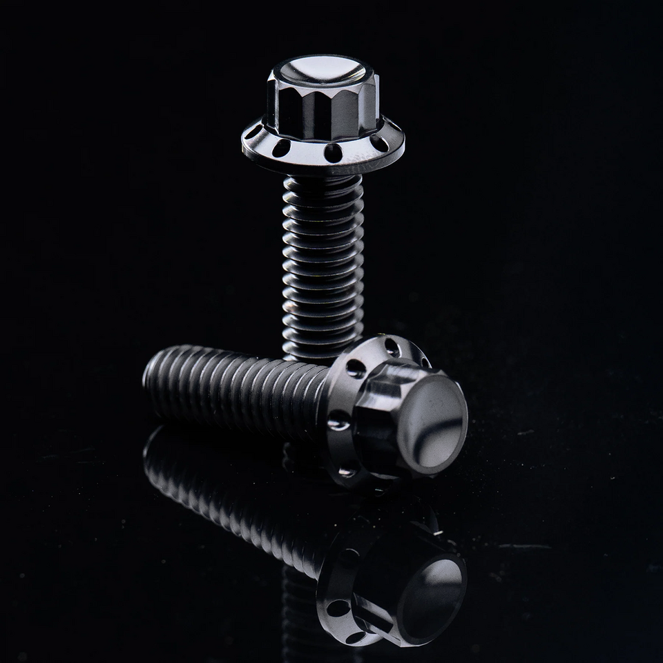 BRAKE AND PERCH TITANIUM 12-POINT BOLT KITS