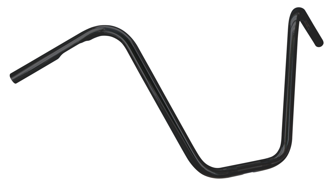 BURLY NARROW APE HANGERS FOR ONE INCH DIAMETER RISERS | Big Twin | Dyna | FX | FXR | KH | Kingpin | KR | Servi-Car | Softail | Sportster | Touring | XR