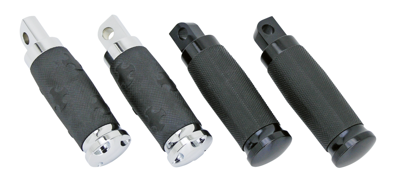 TORNADO II MALE MOUNT RIDER AND PASSENGER PEGS | Dyna | FXR | Softail | Sportster