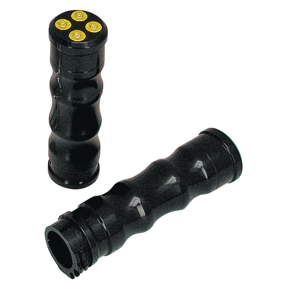 "MAGNUM .38 POLICE SPECIAL" BILLET ALUMINUM GRIP SETS BY RBS | Big Twin | Dyna | FX | FXR | Softail | Sportster | Touring | Trike | V-Rod | XR