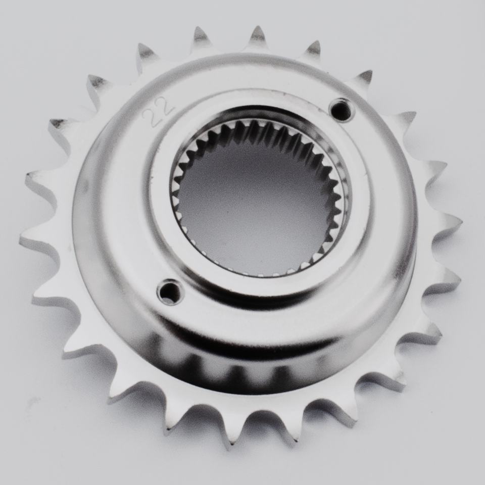 OFF-SET TRANSMISSION CHAIN SPROCKETS 5 SPEED BIG TWIN & SPORTSTER | Dyna | FXR | RS | Softail | Sportster | Touring | Tube frame | XB