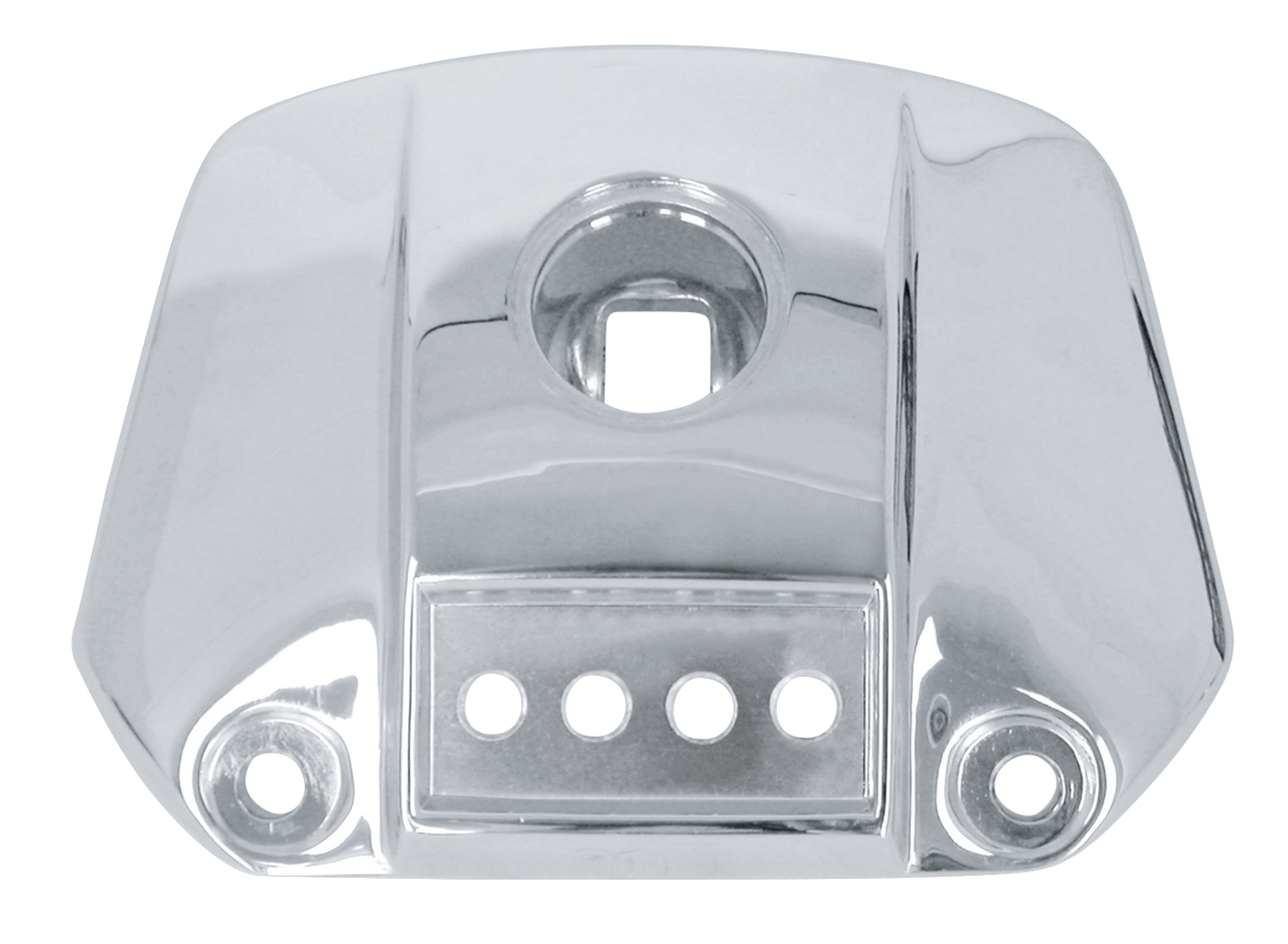 CHROME HEADLIGHT VISOR