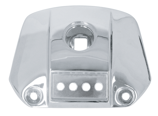 CHROME HEADLIGHT VISOR