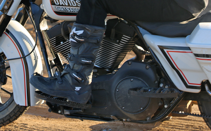 BURLY MX STYLE FLOORBOARDS | Dyna | Softail | Touring | Trike