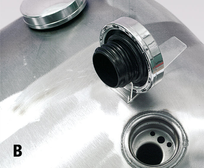 STOCK STYLE GAS TANKS FOR SPORTSTER 1983-1994 (style B)