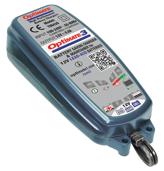 OPTIMATE 3 CHARGER FOR LEAD-ACID BATTERIES