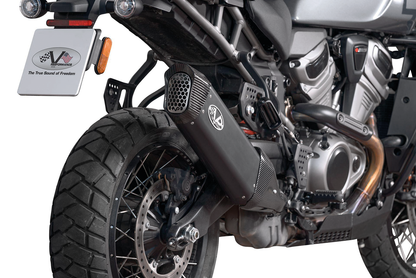 V-PERFORMANCE SLIP-ON MUFFLER FOR PAN AMERICA | Adventure Touring