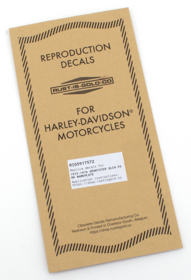 REPLICA OBSOLETE TRIPLE TREE DECALS BY RUST IS GOLD CO. | FX