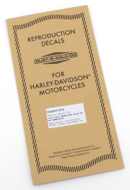REPLICA OBSOLETE TRIPLE TREE DECALS BY RUST IS GOLD CO. | FX