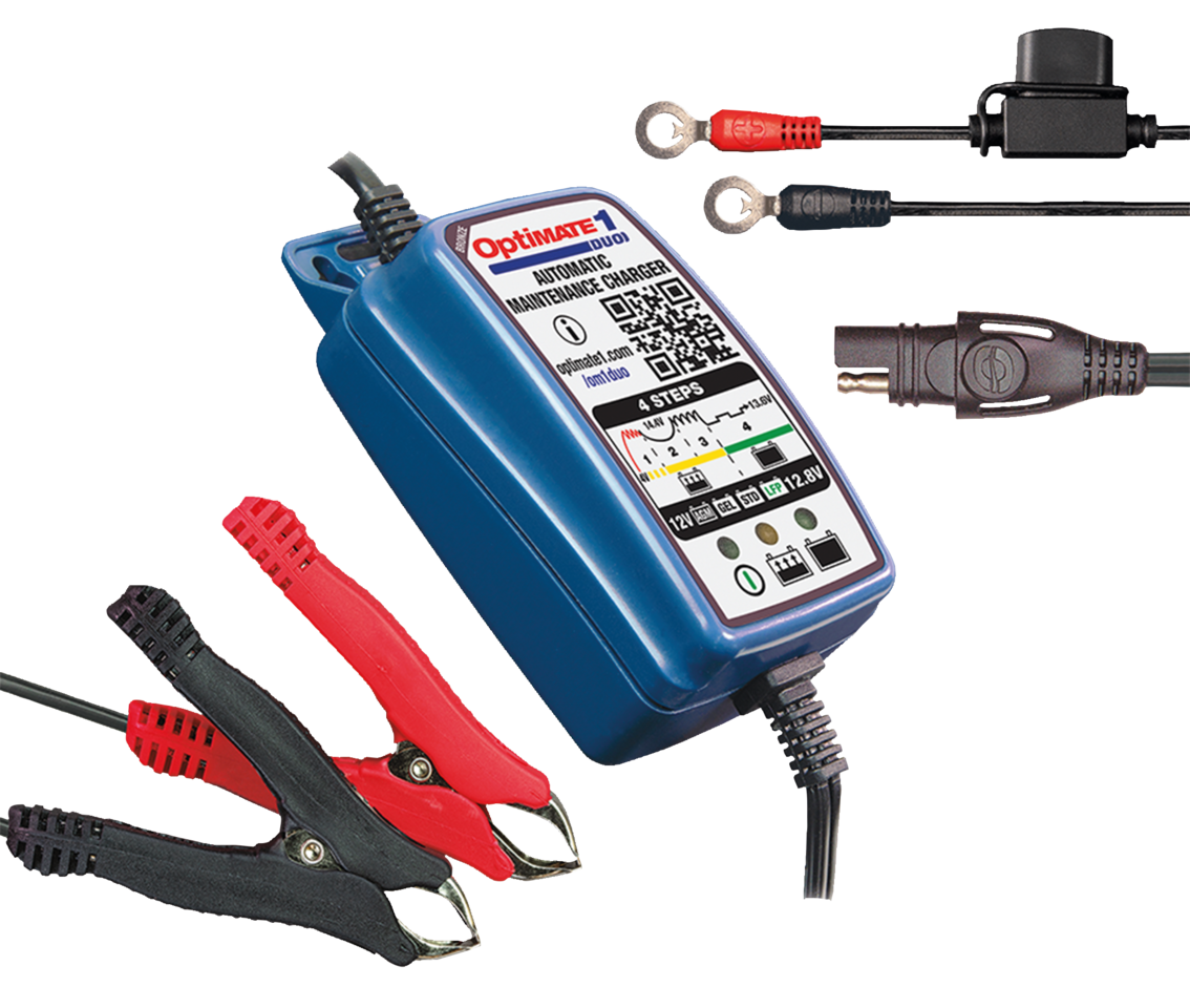 OPTIMATE 1 DUO BATTERY CHARGER