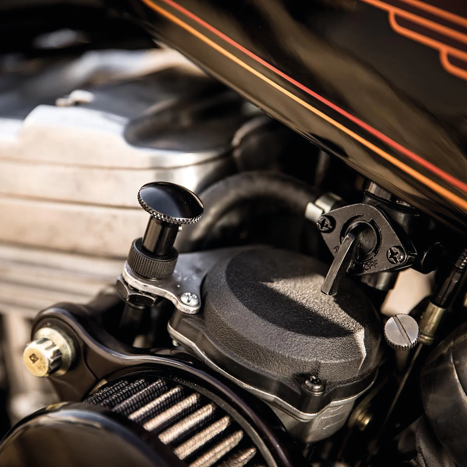 JOKER MACHINE CHOKE KNOB | Dyna | FXR | RS | Softail | Sportster | Touring | Tube frame