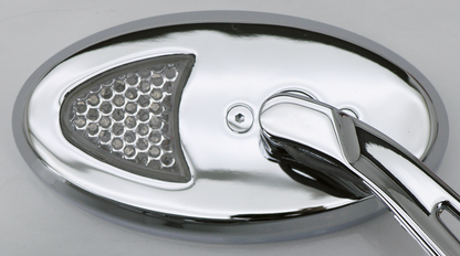 SPORT OVAL MIRRORS WITH LED TURN SIGNALS
