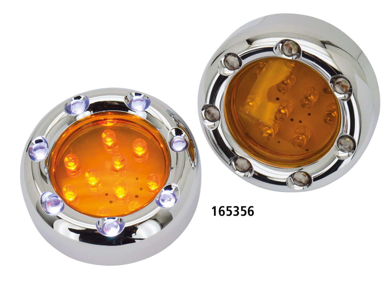ZODIAC DUO LED KITS FOR DEUCE STYLE TURN SIGNALS