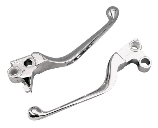 Fits 1982 thru 1995 Big Twin and Sportster models, Brake and clutch lever set