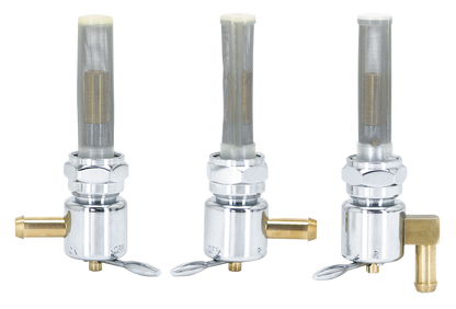 CHROME PETCOCK | Big Twin | Dyna | FX | FXR | Softail | Sportster | Touring
