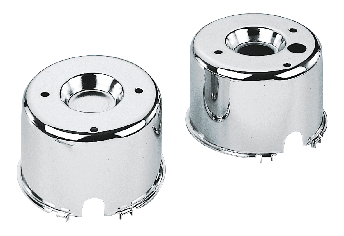 CHROME SPEEDO AND TACHO COVER SET