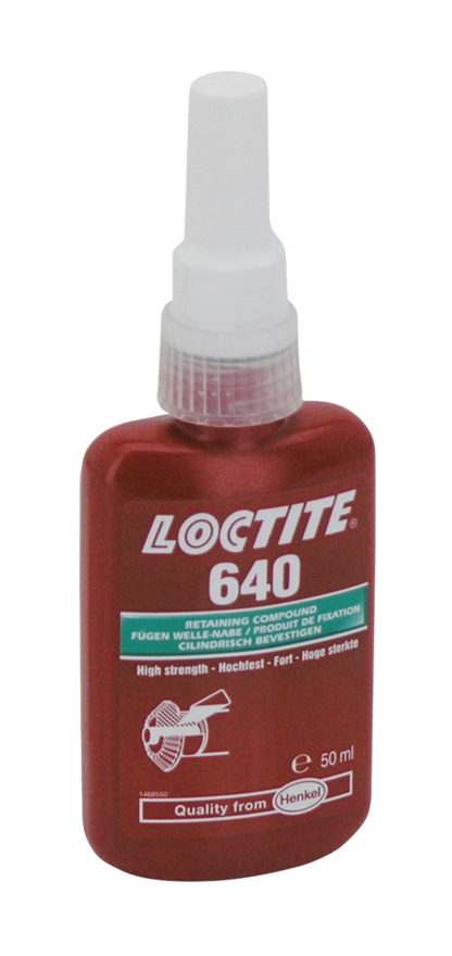 LOCTITE 640 DO PASOWANIA ŁOŻYSK I MOCOWANIA TULEJ 