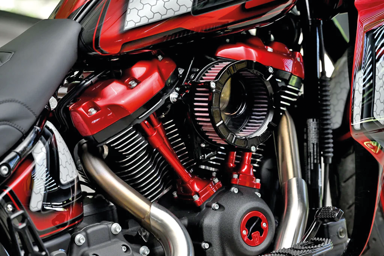 TOMMY & SONS CROOK SERIES AIR CLEANER FOR MILWAUKEE EIGHT | Softail | Touring | Trike