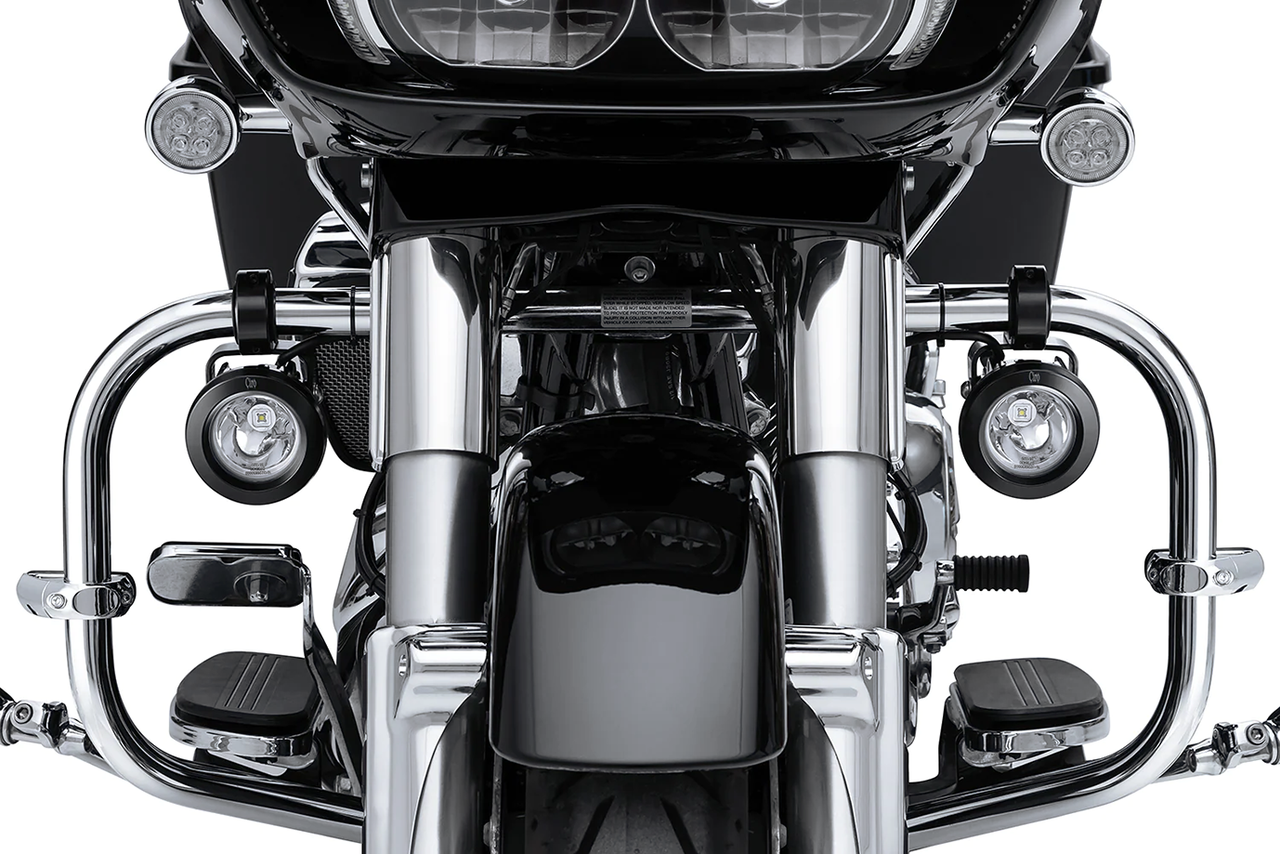 CIRO TAC-10 LIGHT CANNONS WITH HALO DAYTIME RUNNING LIGHTS | Touring | Trike