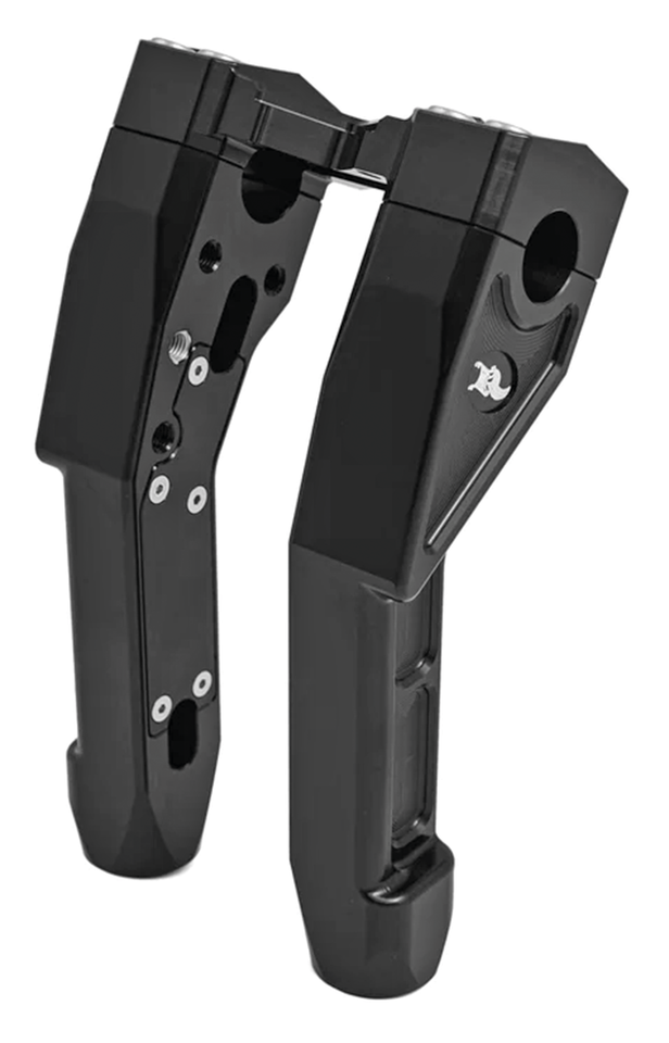 KEN'S FACTORY NEXT LEVEL RISERS FOR 1 1/8" HANDLEBARS | Big Twin | Dyna | FX | FXR | Softail | Sportster | Touring | Trike