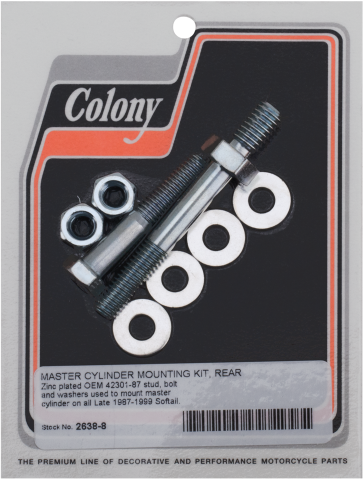 SOFTAIL REAR BRAKE MASTER CYLINDER MOUNT KIT | Softail