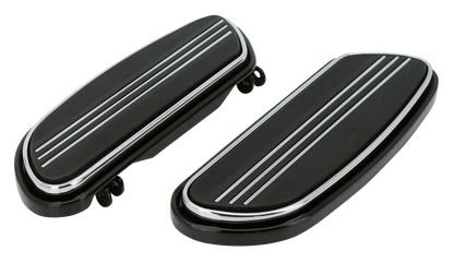 SWEPT STREAMLINER DRIVER FLOORBOARDS | Dyna | Softail | Touring | Trike