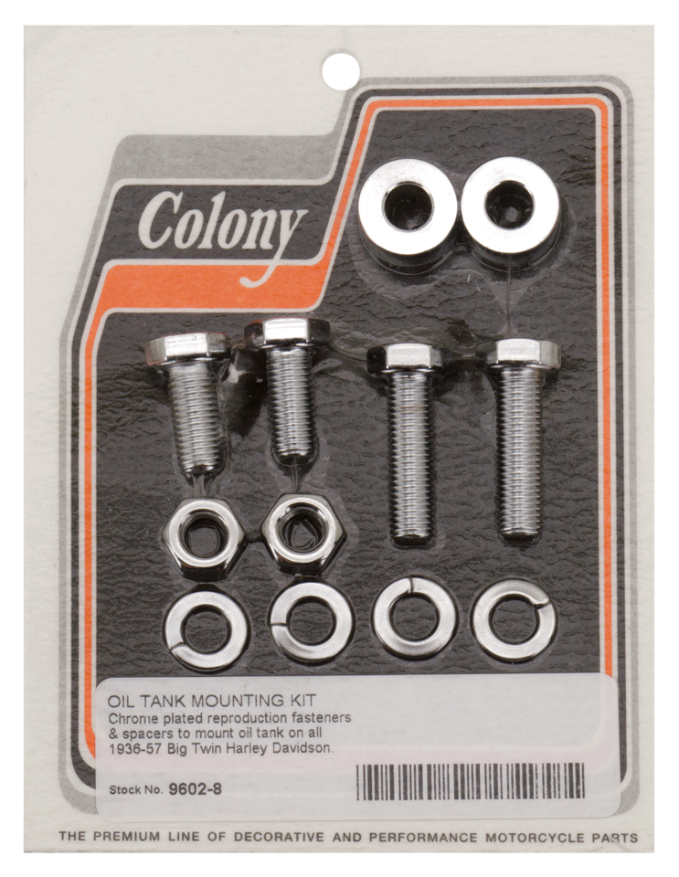COLONY EARLY BIG TWIN OIL TANK MOUNT KIT | Big Twin
