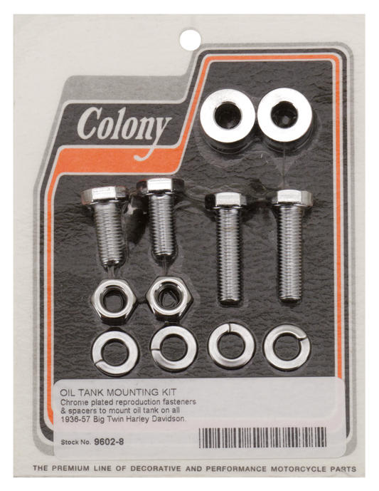 COLONY EARLY BIG TWIN OIL TANK MOUNT KIT | Big Twin