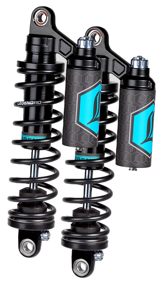 LEGEND SUSPENSION REVO-ARC ADJUSTABLE SHOCKS PIGGYBACK | Sportster