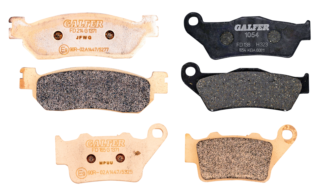 GALFER REAR DISC BRAKE PADS | EV | FTR