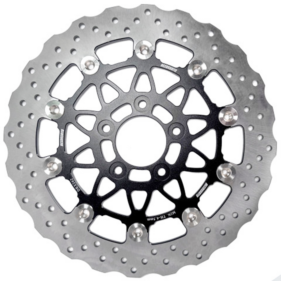 ACCOSSATO FLOATING BRAKE DISCS | 45" | Big Twin | FX | FXR | KH | Servi-Car | Softail | Sportster | Touring | XA