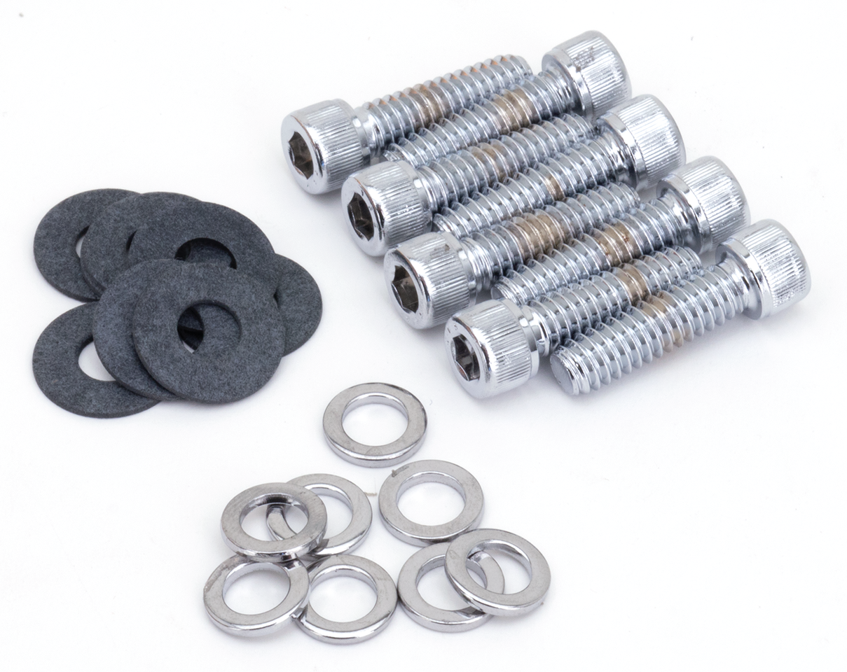 CHROME ROCKER COVER SCREW KITS | Big Twin | FX | FXR | Softail | Sportster | Touring
