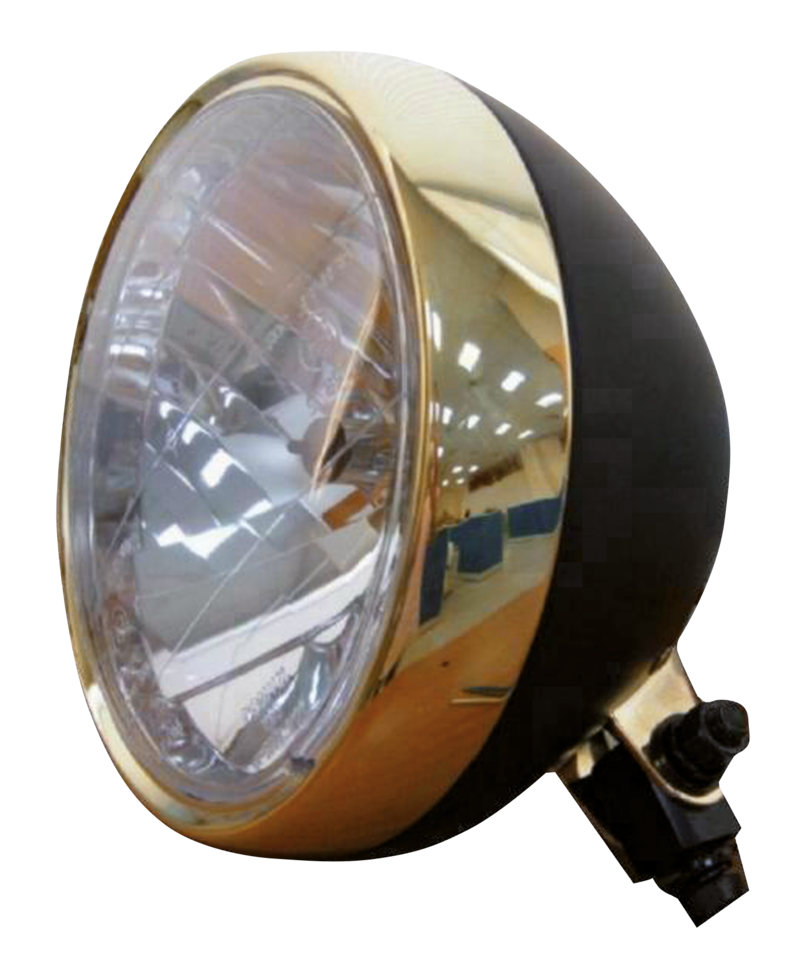 BLACK 'N' BRONZE 7" HEADLIGHT