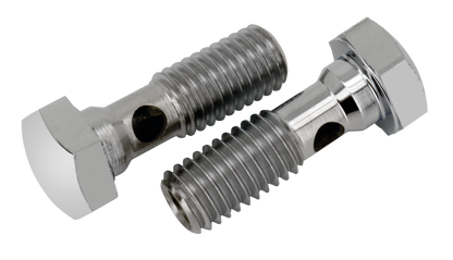 CHROME BREATHER BOLTS | Dyna | FXR | Softail | Sportster | Touring