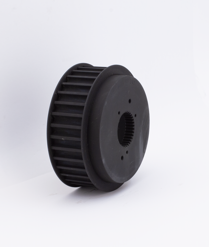 OFF-SET FINAL DRIVE PULLEYS