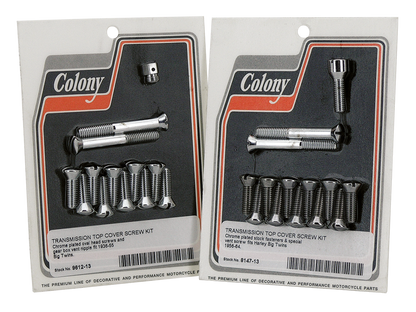 BIG TWIN HAND SHIFTER PARTS - Colony shifter rod end kit, white plated | Big Twin